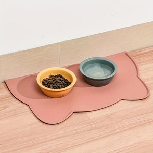 Waterproof Silicone Pet Food Mat – Non-Slip & Easy Clean - Always Pawsome