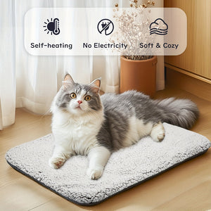 Thermal Self-Warming Pet Crate Pad – Cozy & Washable Non-Slip Pet  
