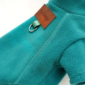 Cozy Leash-Ready Pet Hoodie – Warm & Windproof Woven Pet Hoodie