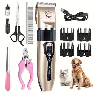 12-in-1 Premium Pet Hair Trimmer – Quiet, Precise Grooming Kit - Always Pawsome