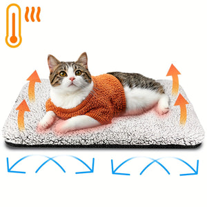 Thermal Self-Warming Pet Crate Pad – Cozy & Washable Non-Slip Pet  